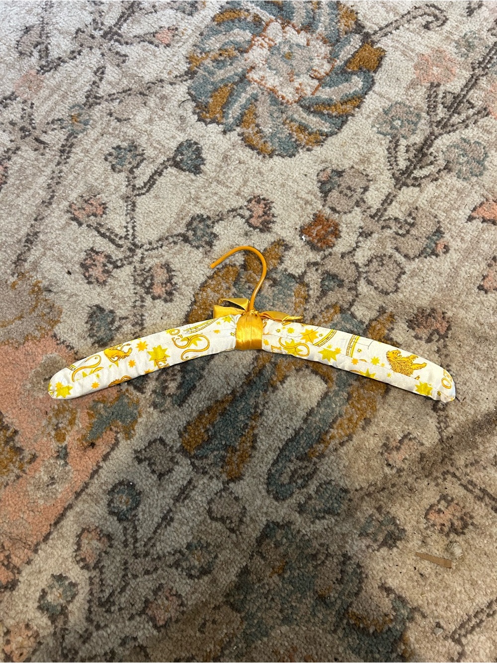 Vintage Leo Padded Hanger